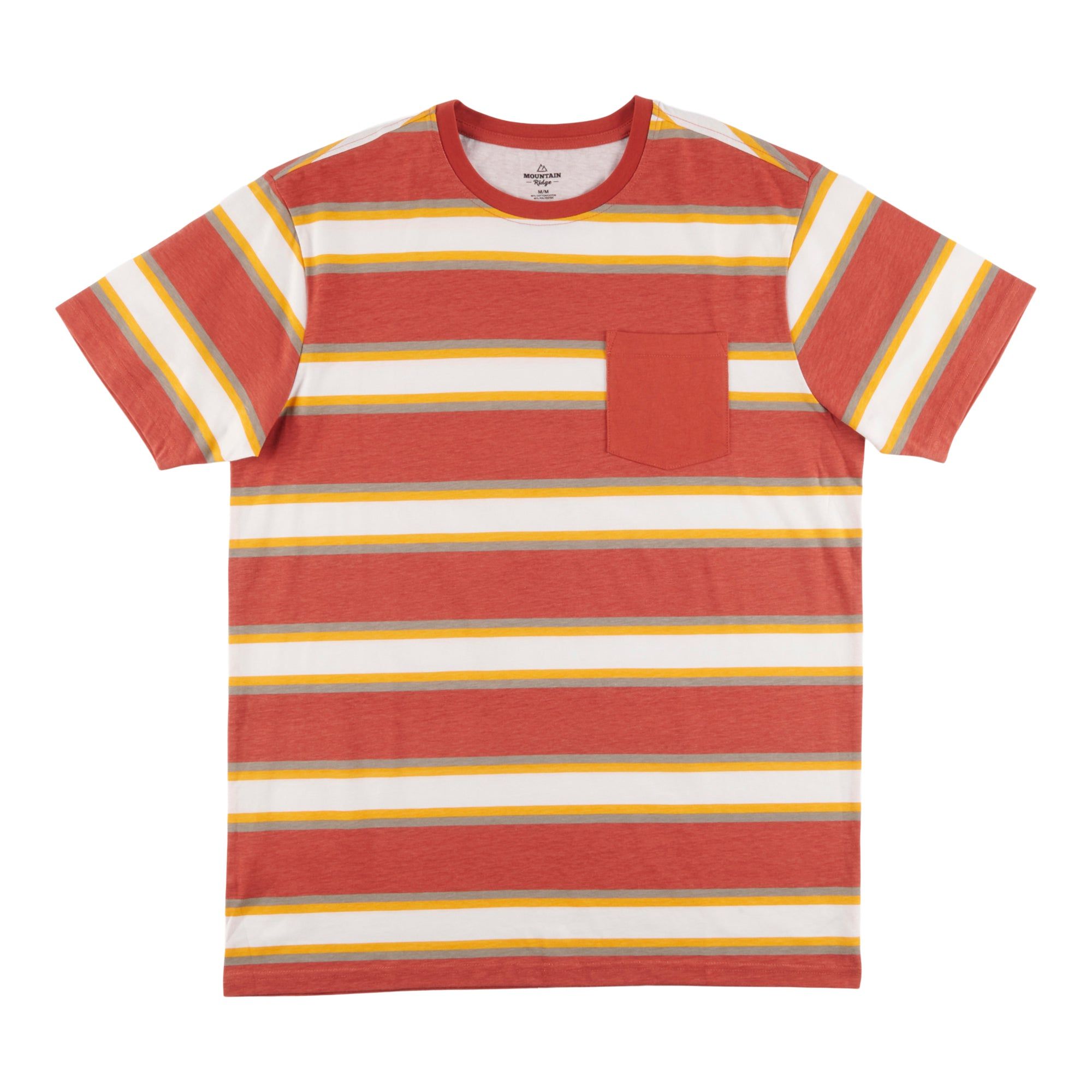 Mountain Ridge Men's Striped Short Sleeve Crew Neck T-Shirt sold by Giant Tiger product image thumbnail 2