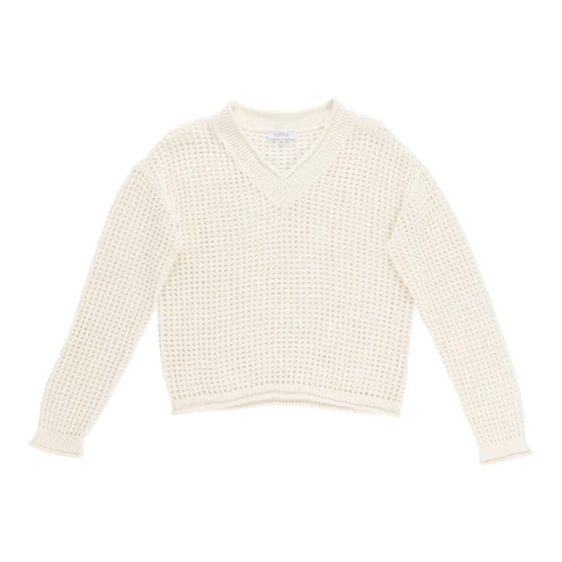 mySTYLE Women's V-Neck Sweater sold by Giant Tiger