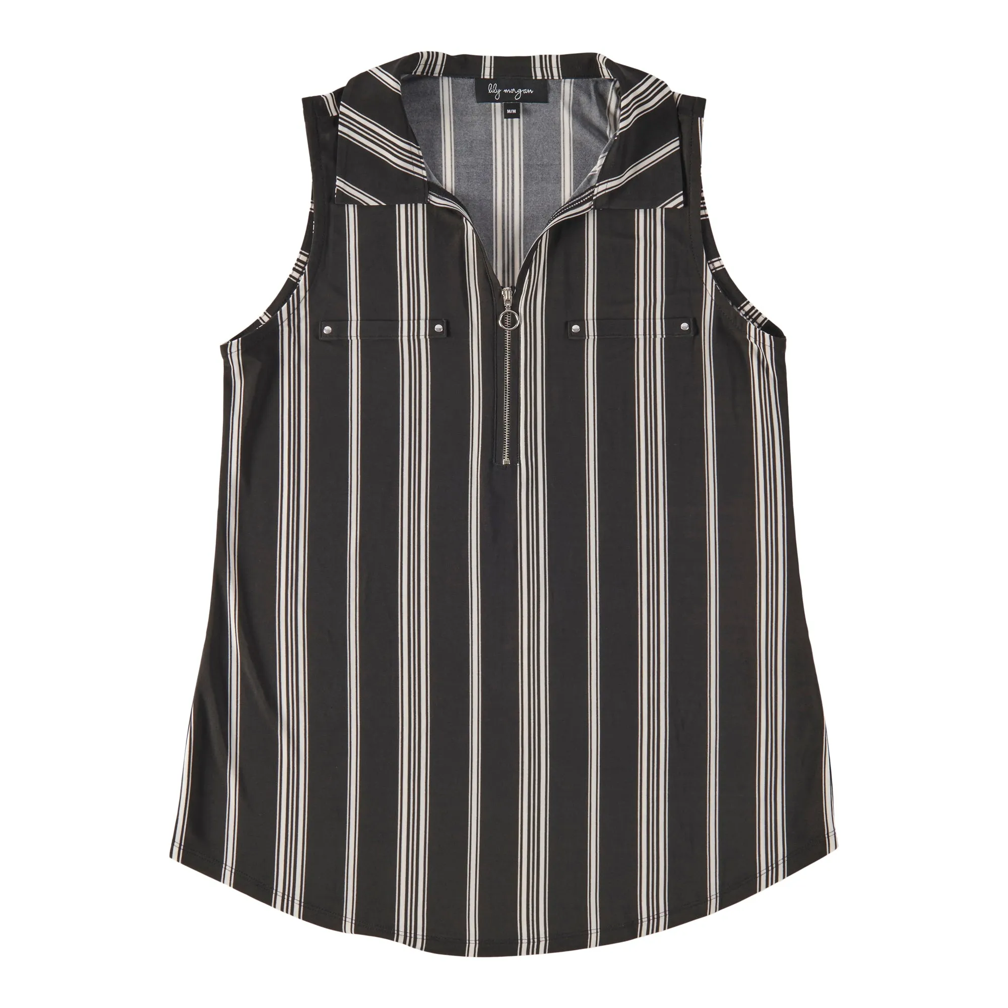 lily morgan Women's Printed Sleeveless Top with Zipper sold by Giant Tiger product image thumbnail 3