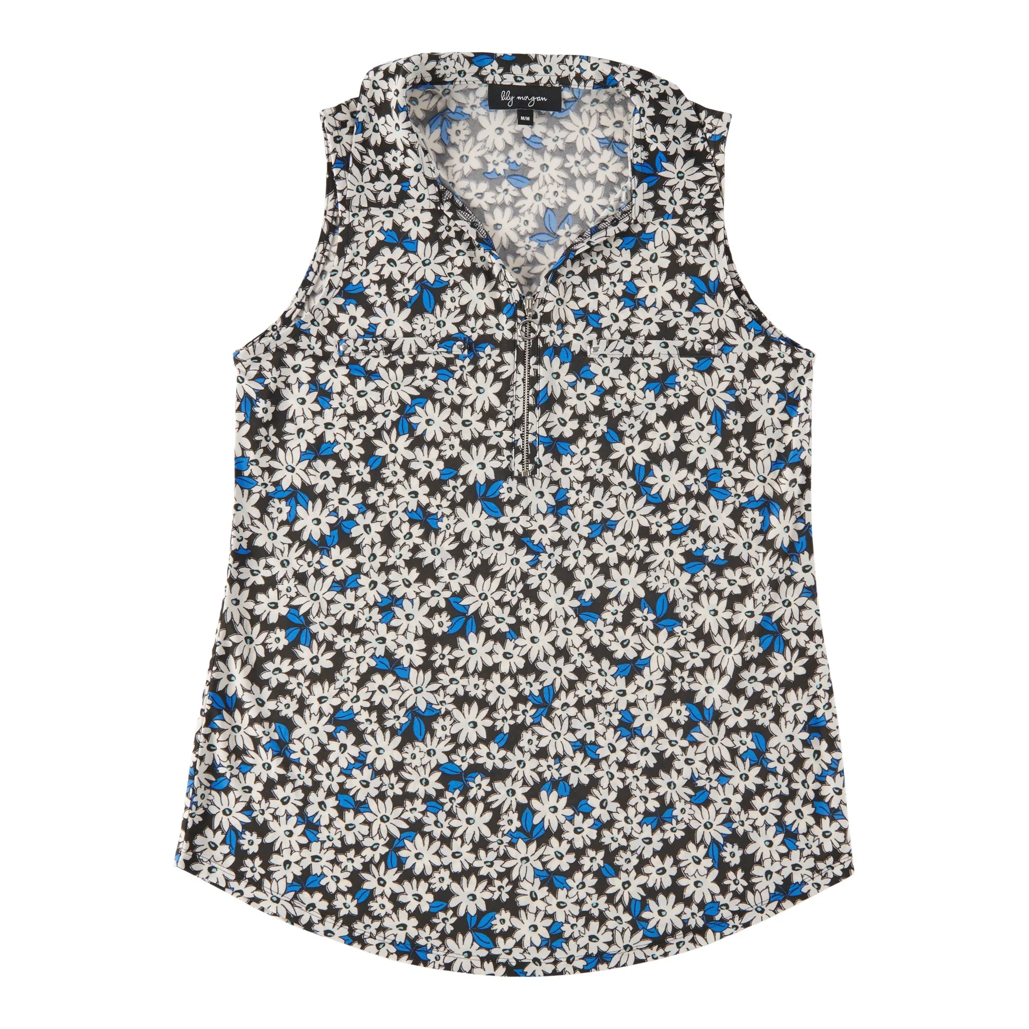 lily morgan Women's Printed Sleeveless Top with Zipper sold by Giant Tiger product image thumbnail 4