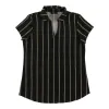 Women's Collared Cap Sleeve Blouse sold by Giant Tiger