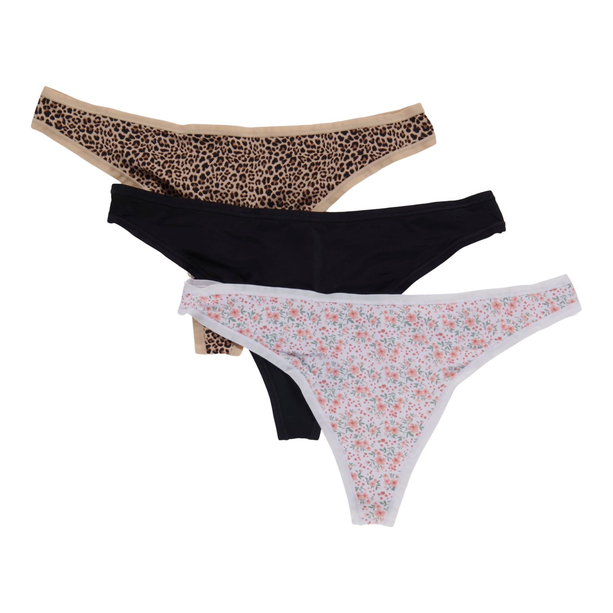 Carisma Women's Micro Thong, 3-Pack, Assorted sold by Giant Tiger