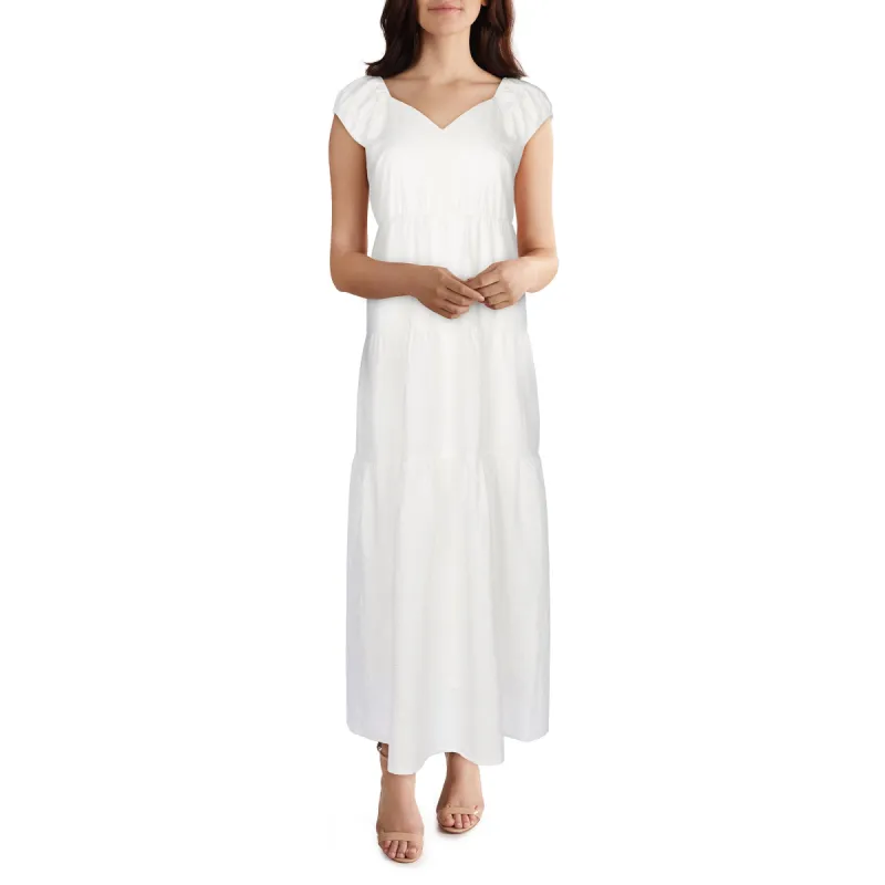 lily morgan Women's Ocean Blues Tiered Maxi Dress sold by Giant Tiger