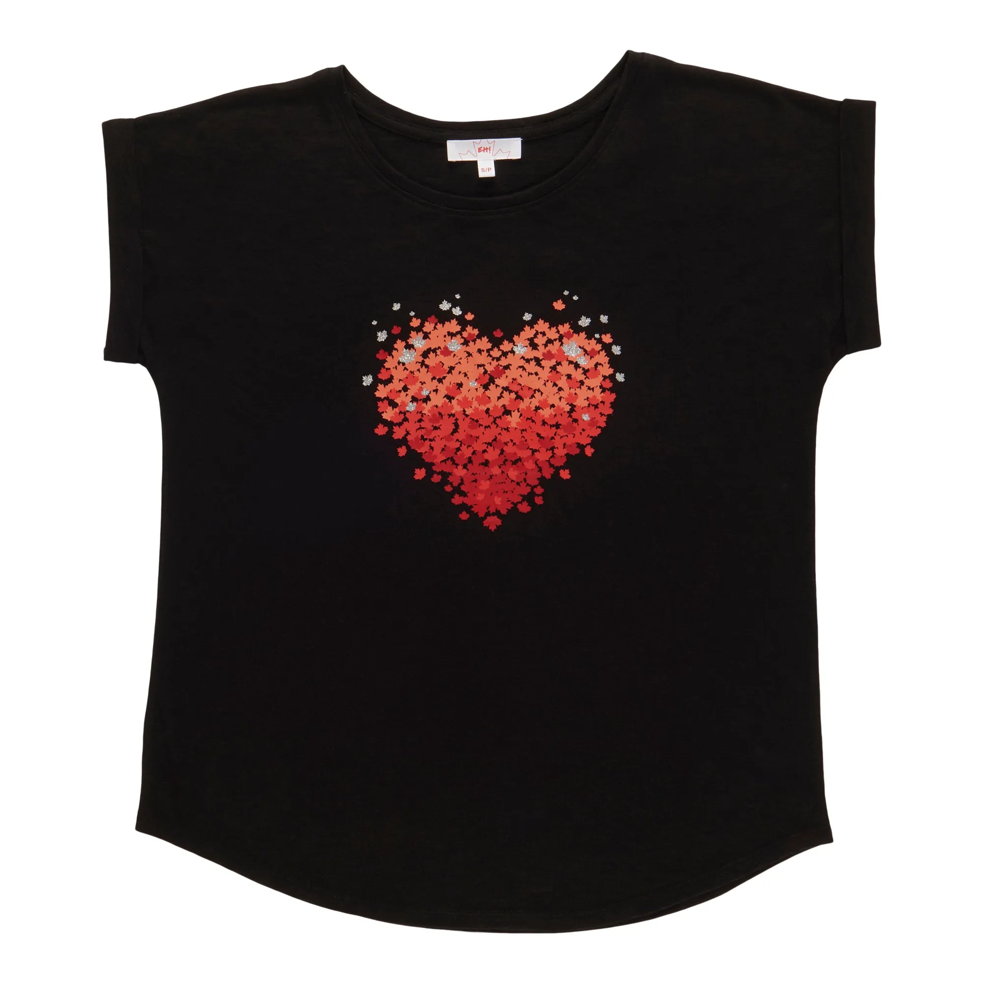 Canada EH! Women's Printed Glitter Tee sold by Giant Tiger product image thumbnail 2