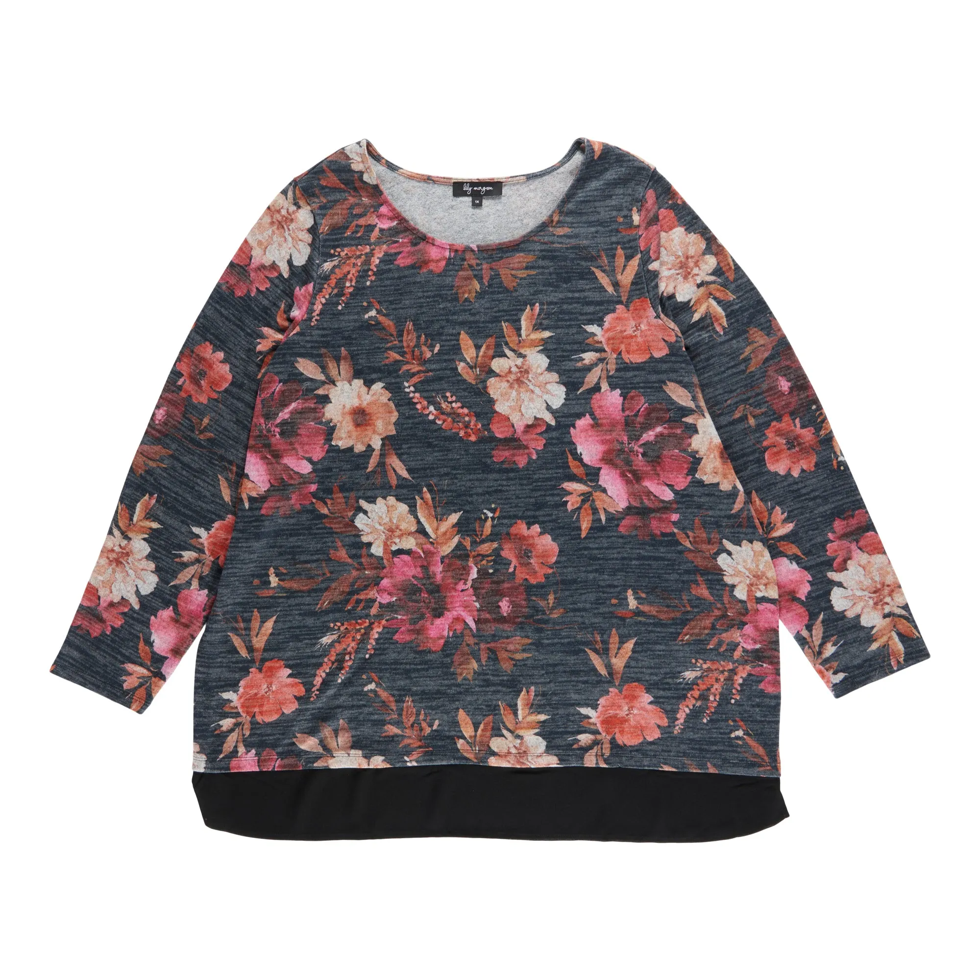 lily morgan Women's Plus Printed Top sold by Giant Tiger product image thumbnail 3