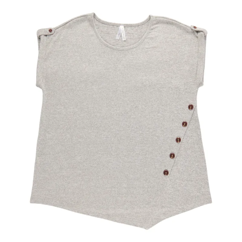 Women's Plus Asymmetrical Top sold by Giant Tiger