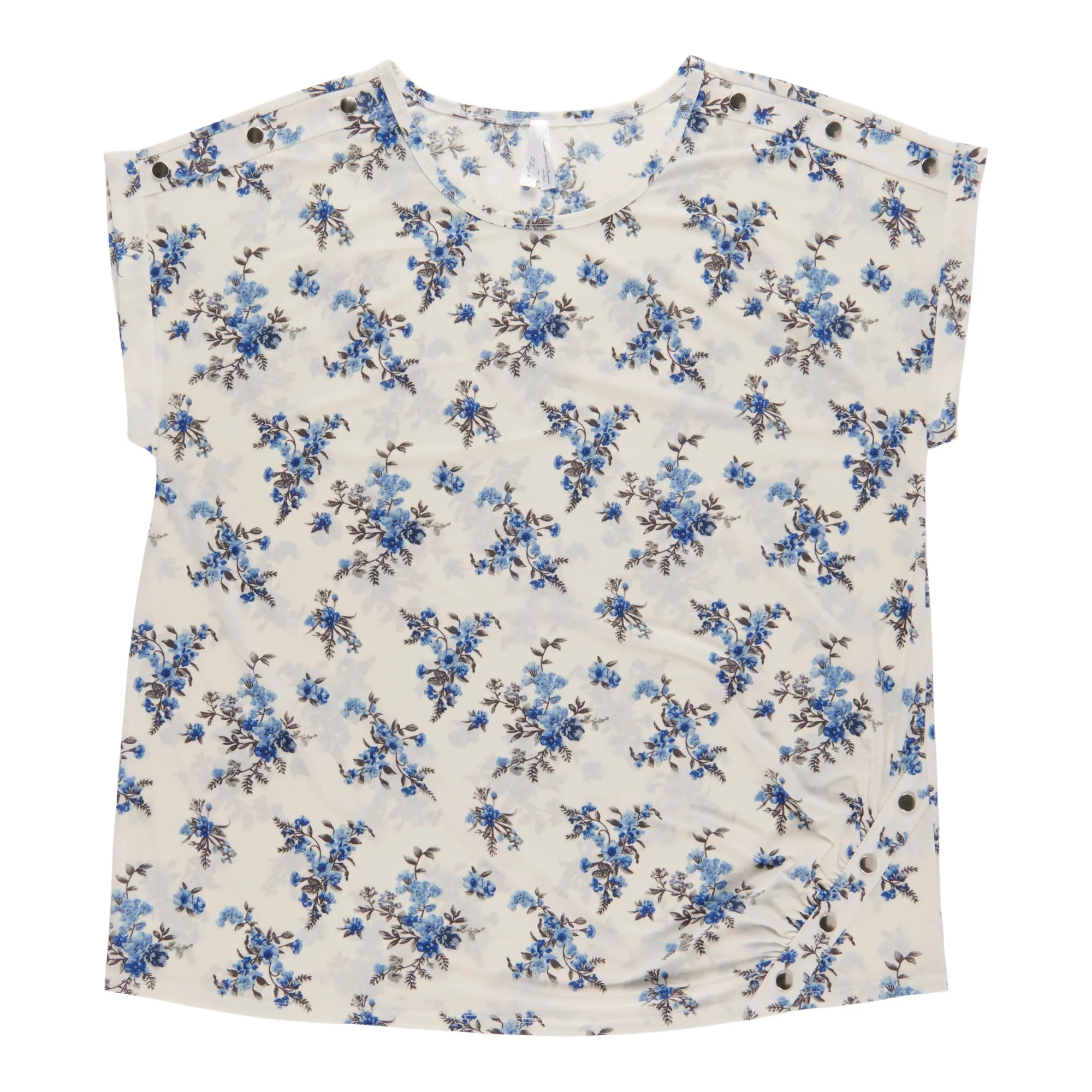 Women's Plus Crew Neck Blouse with Button Detail sold by Giant Tiger product image thumbnail 4