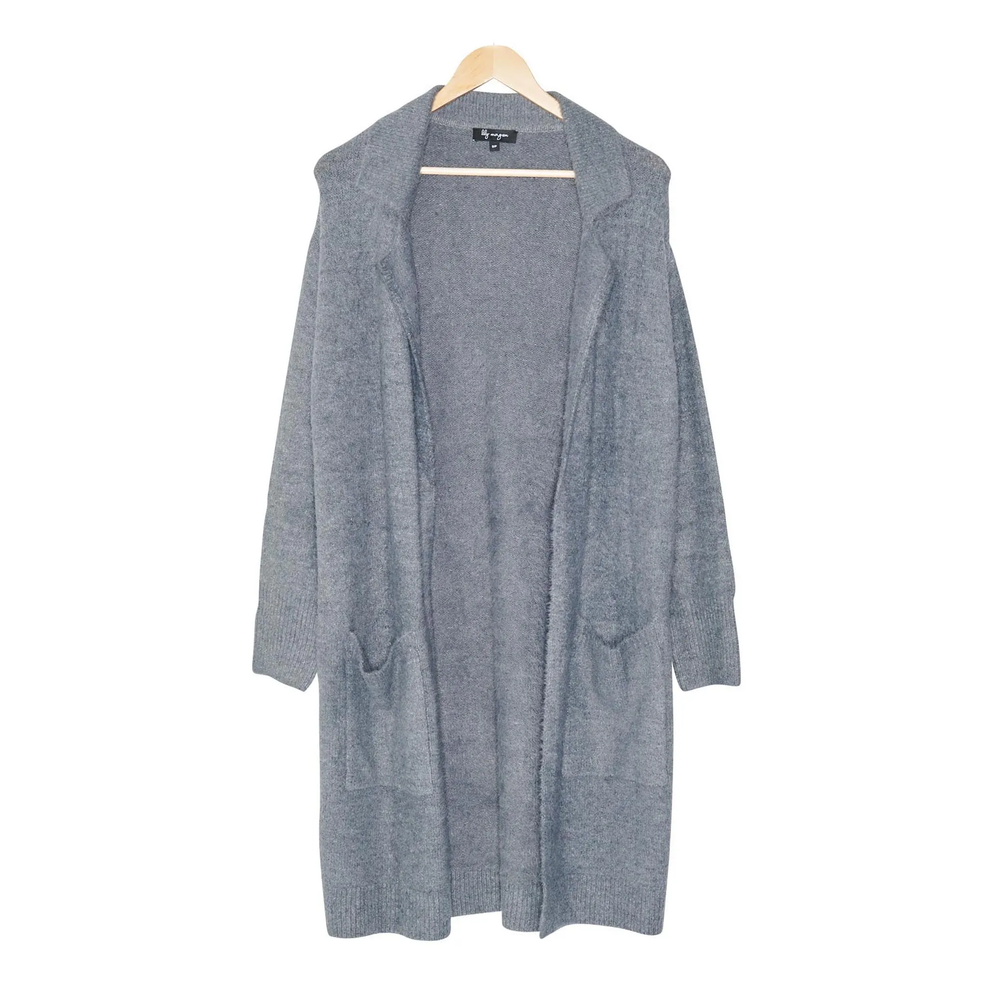 lily morgan Women's Collared Long Cardigan sold by Giant Tiger