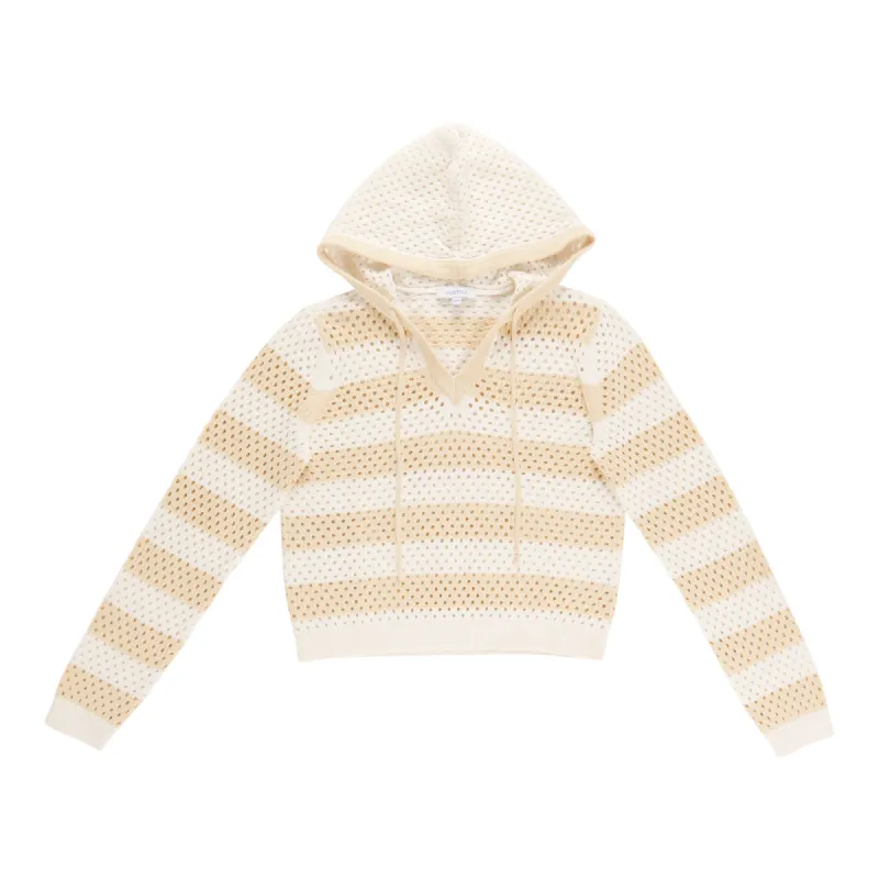 mySTYLE Women's Crochet Hoodie sold by Giant Tiger