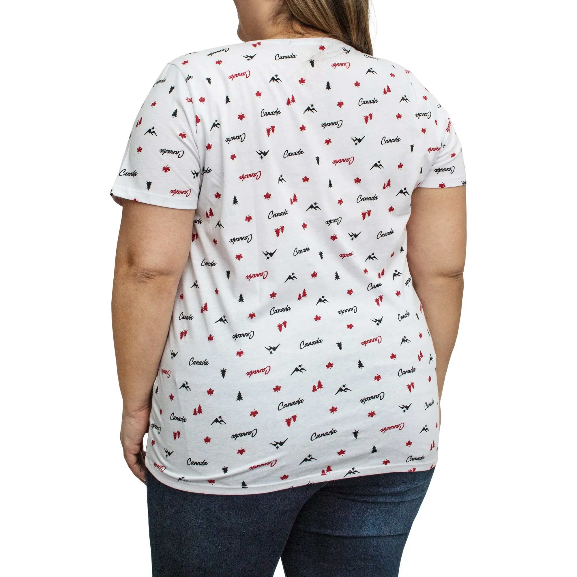 Canada EH! Women's Plus Scoop Neck T-Shirt sold by Giant Tiger product image thumbnail 4
