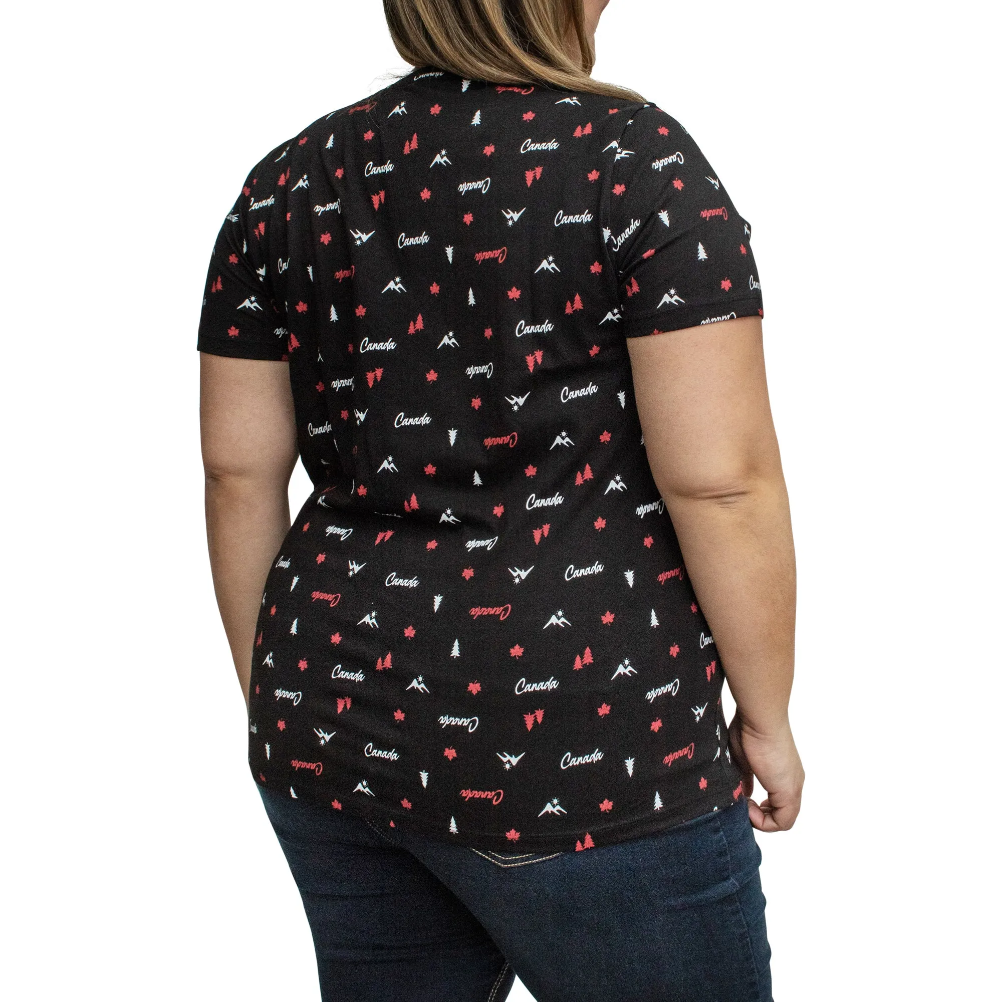 Canada EH! Women's Plus Scoop Neck T-Shirt sold by Giant Tiger product image thumbnail 2