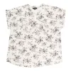lily morgan Women's Plus Printed V-Neck Blouse sold by Giant Tiger