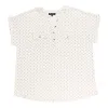 lily morgan Women's Plus Printed V-Neck Blouse sold by Giant Tiger