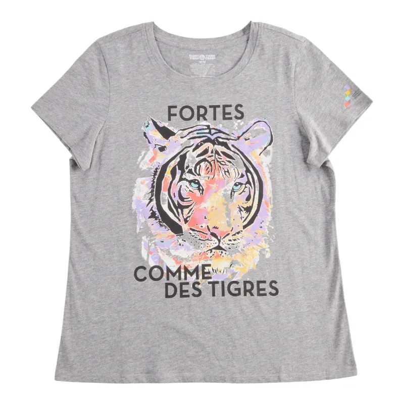 Women's International Women's Day T-shirt, French sold by Giant Tiger