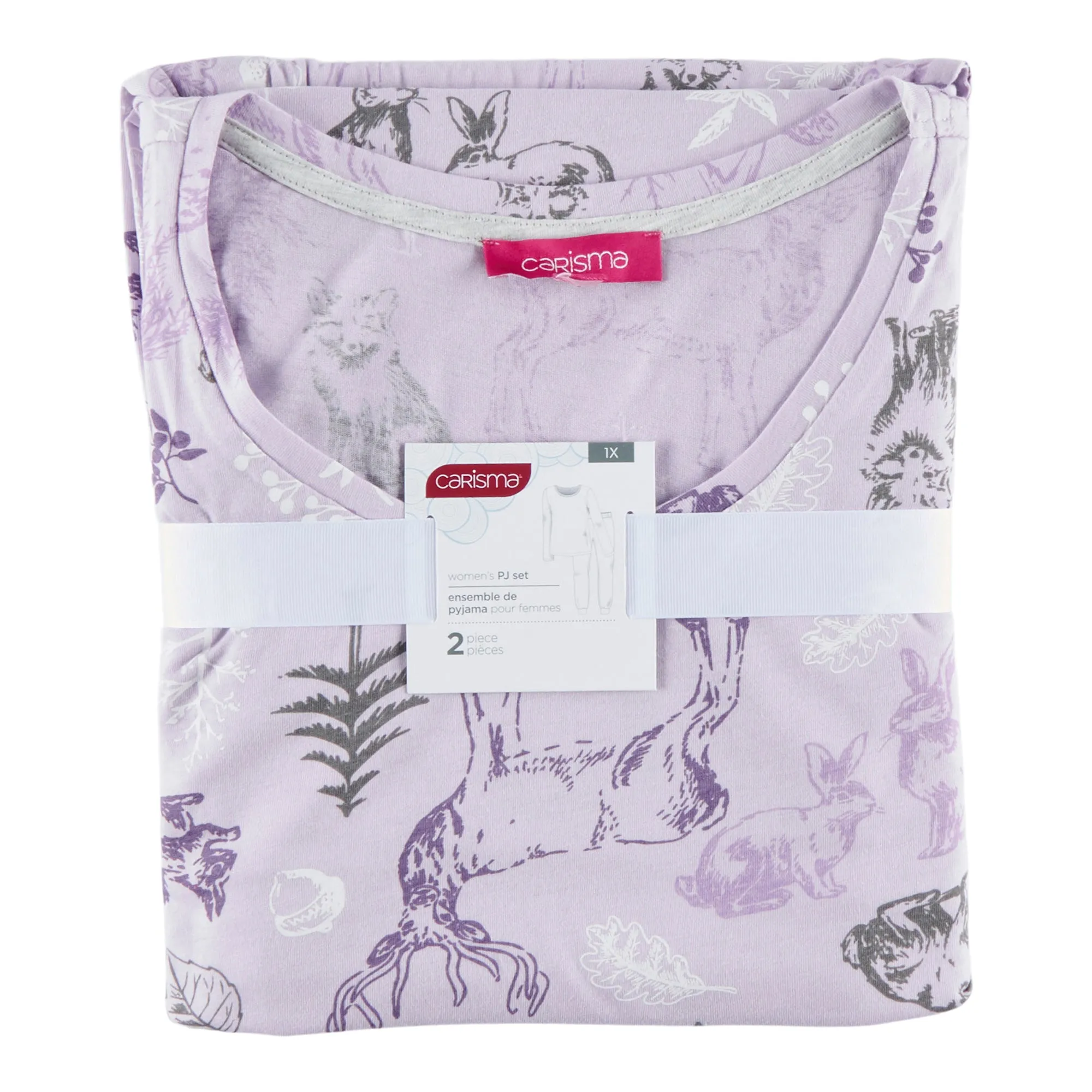 Carisma Women's Plus Lightweight PJ Set sold by Giant Tiger