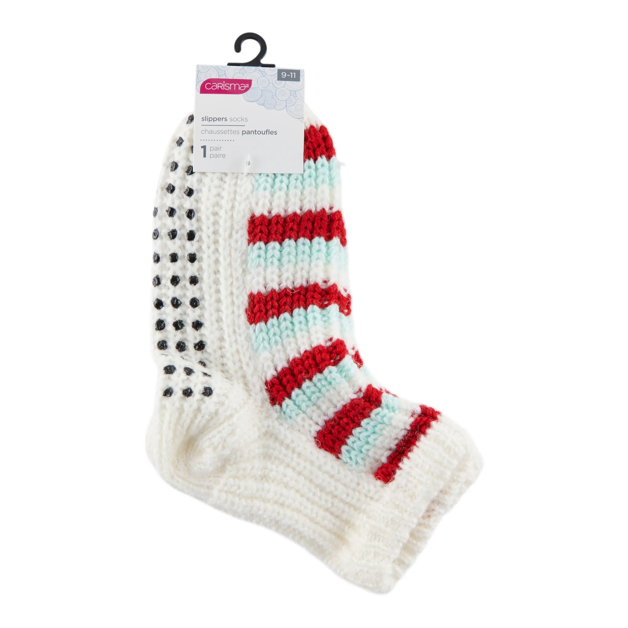 Carisma Women's Non-Skid Slipper Socks sold by Giant Tiger