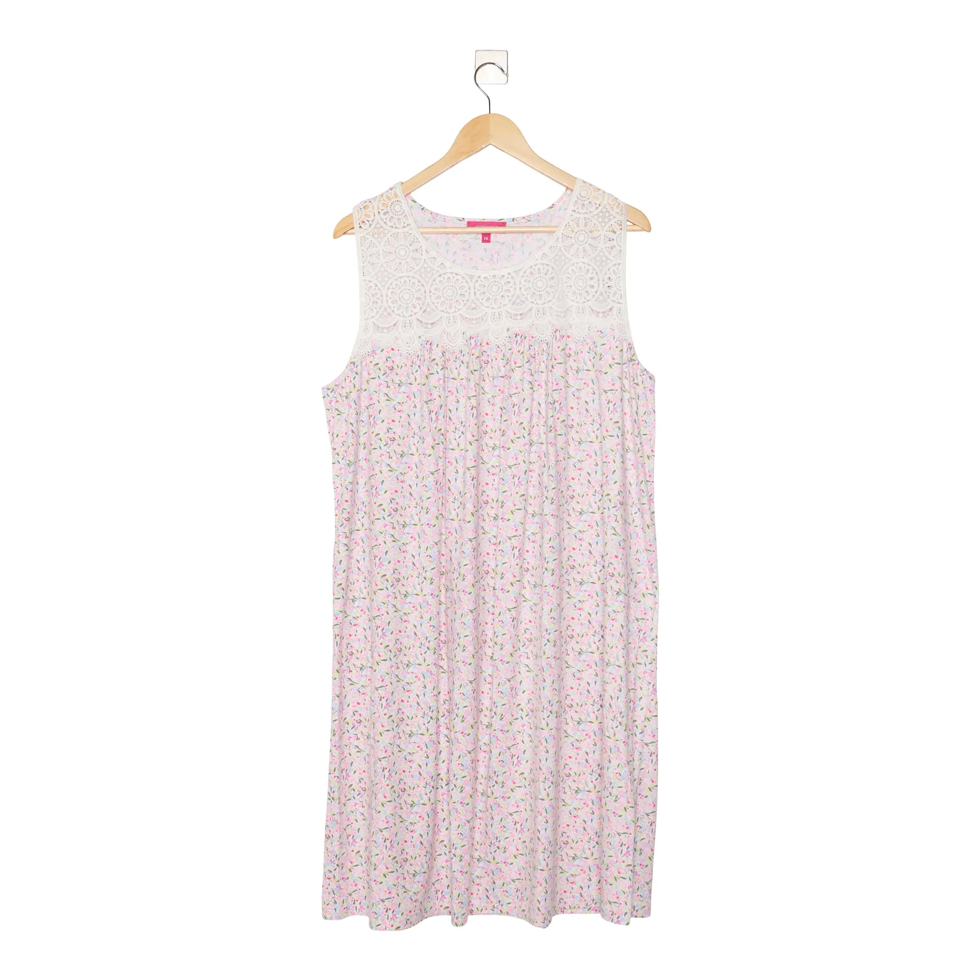 Carisma Women's Plus Printed Night Gown sold by Giant Tiger product image thumbnail 3