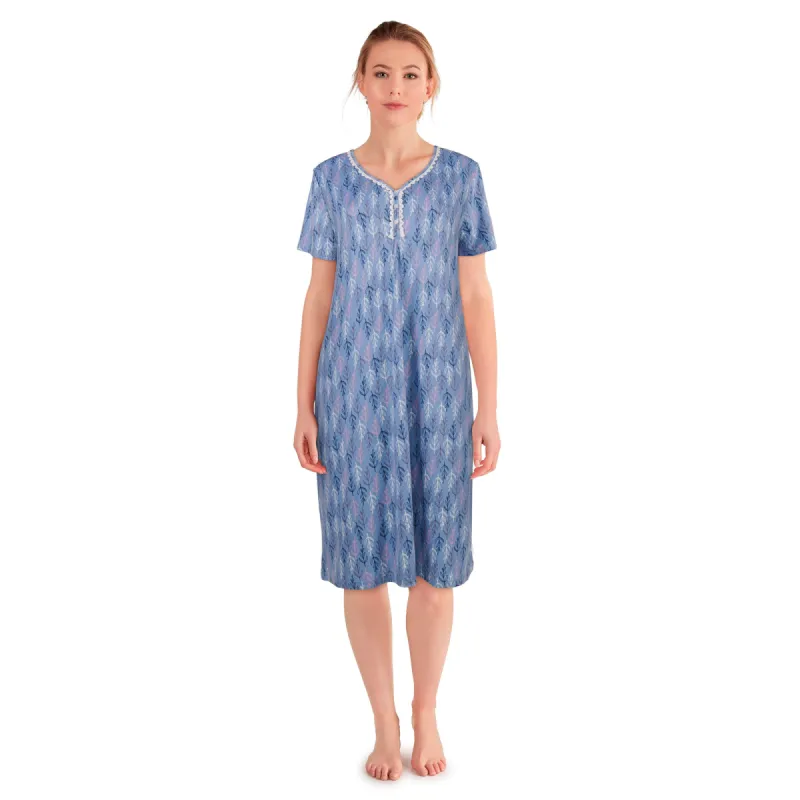 Carisma Women's V-Neck Cap Sleeve Nightgown sold by Giant Tiger