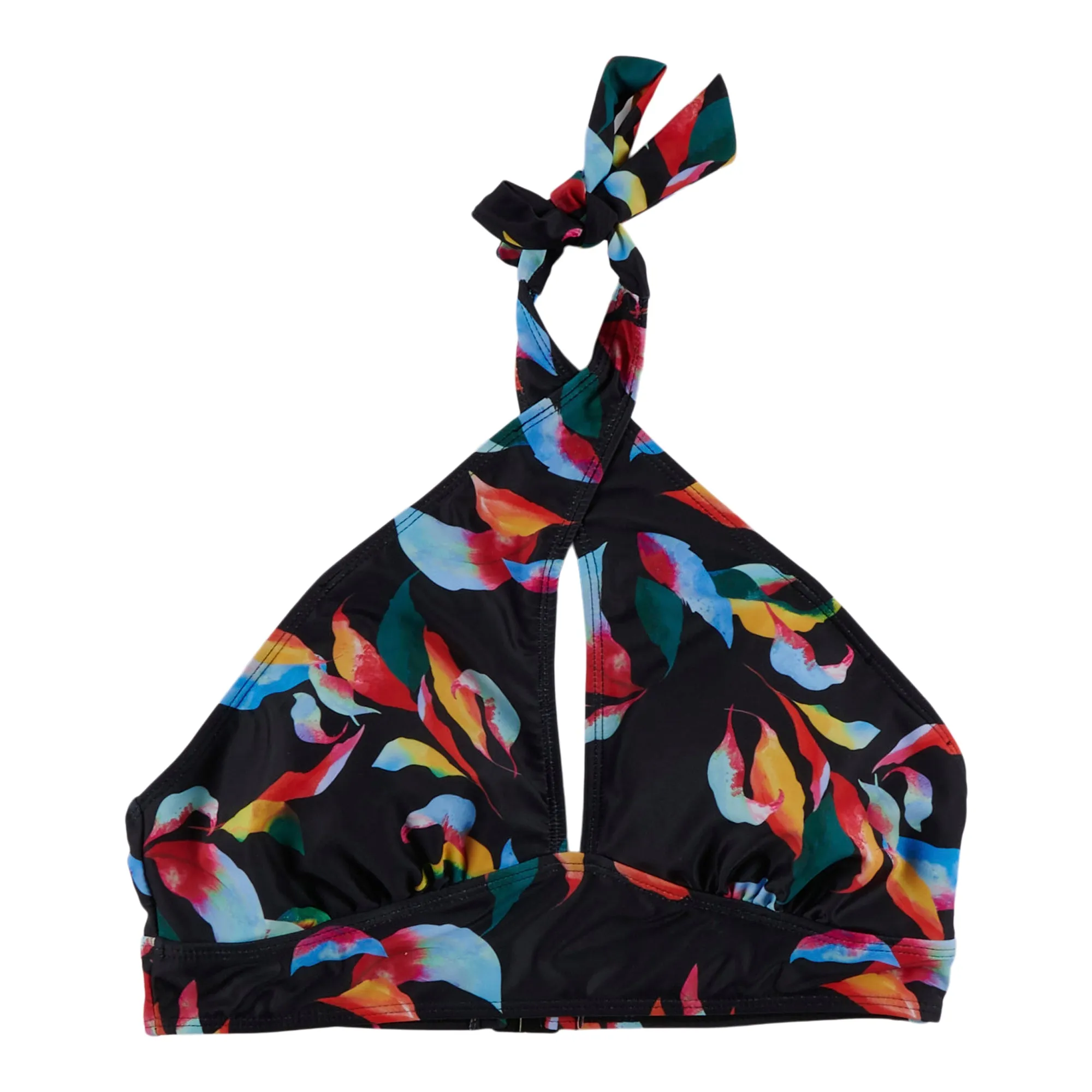 ACX Active Women's Tropical Leaf V-Neck Bikini Top sold by Giant Tiger