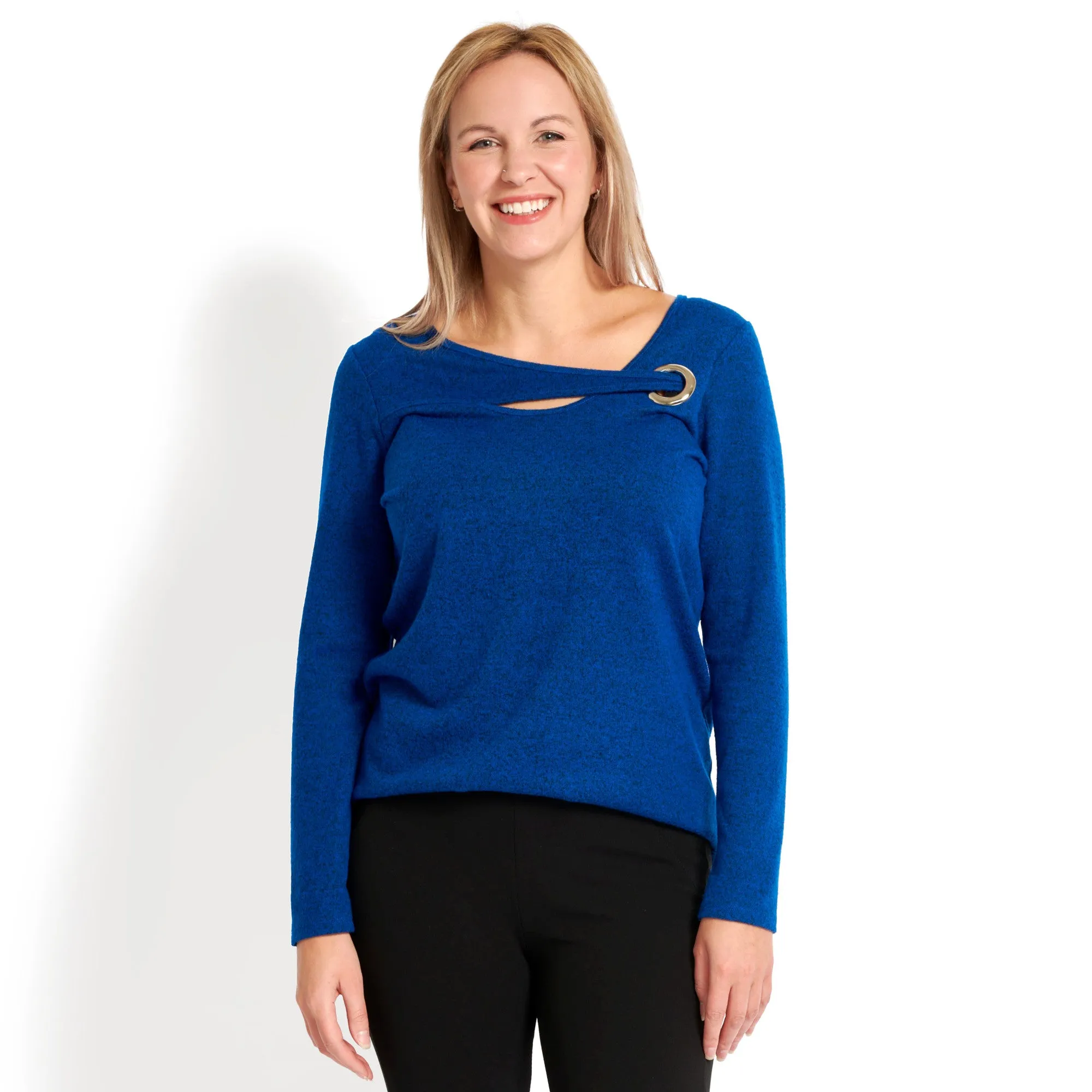Women's Long Sleeve Top with Keyhole sold by Giant Tiger product image thumbnail 3