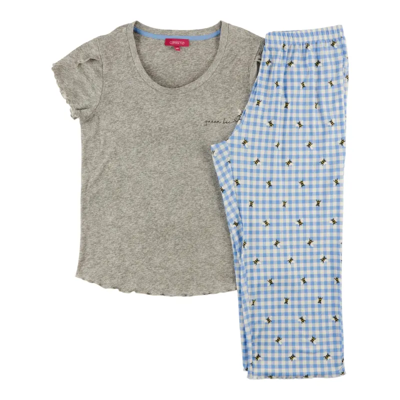 Carisma Women's Simply Dreaming Peachy Capri Set, 2-Piece sold by Giant Tiger