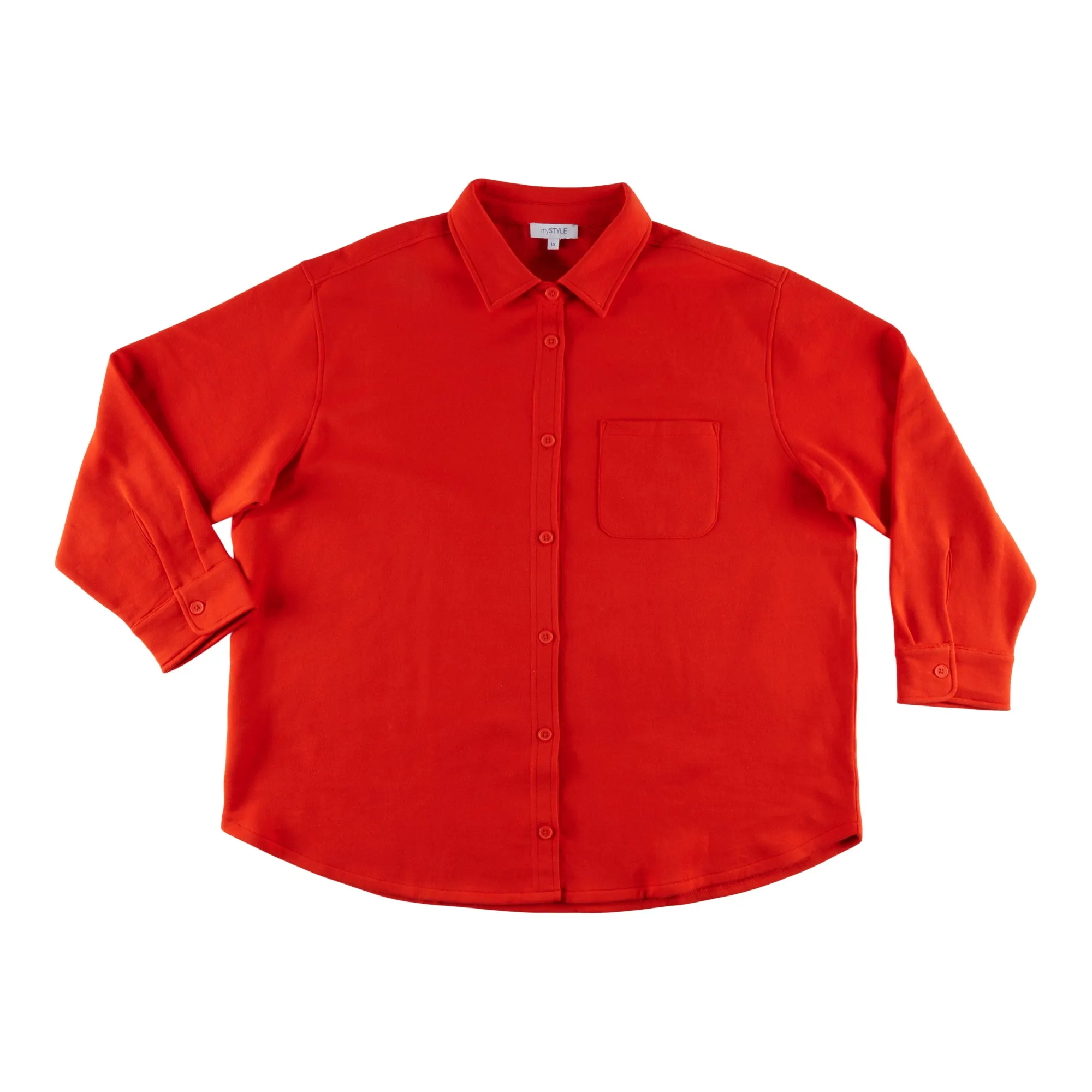 mySTYLE Women's Plus Fleece Shacket sold by Giant Tiger product image thumbnail 2