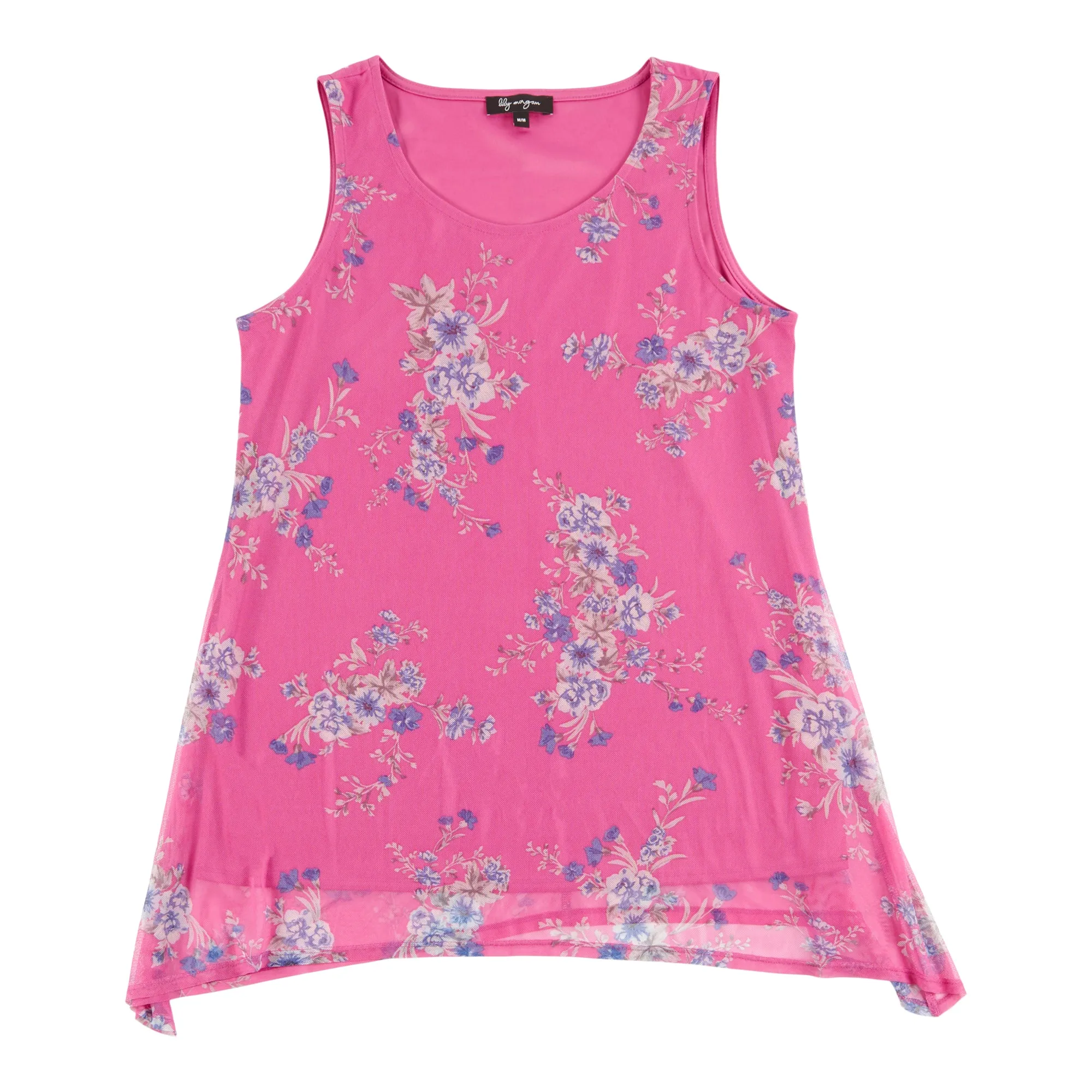 lily morgan Women's Spring Flair Mesh Printed Tank Top sold by Giant Tiger product image thumbnail 2