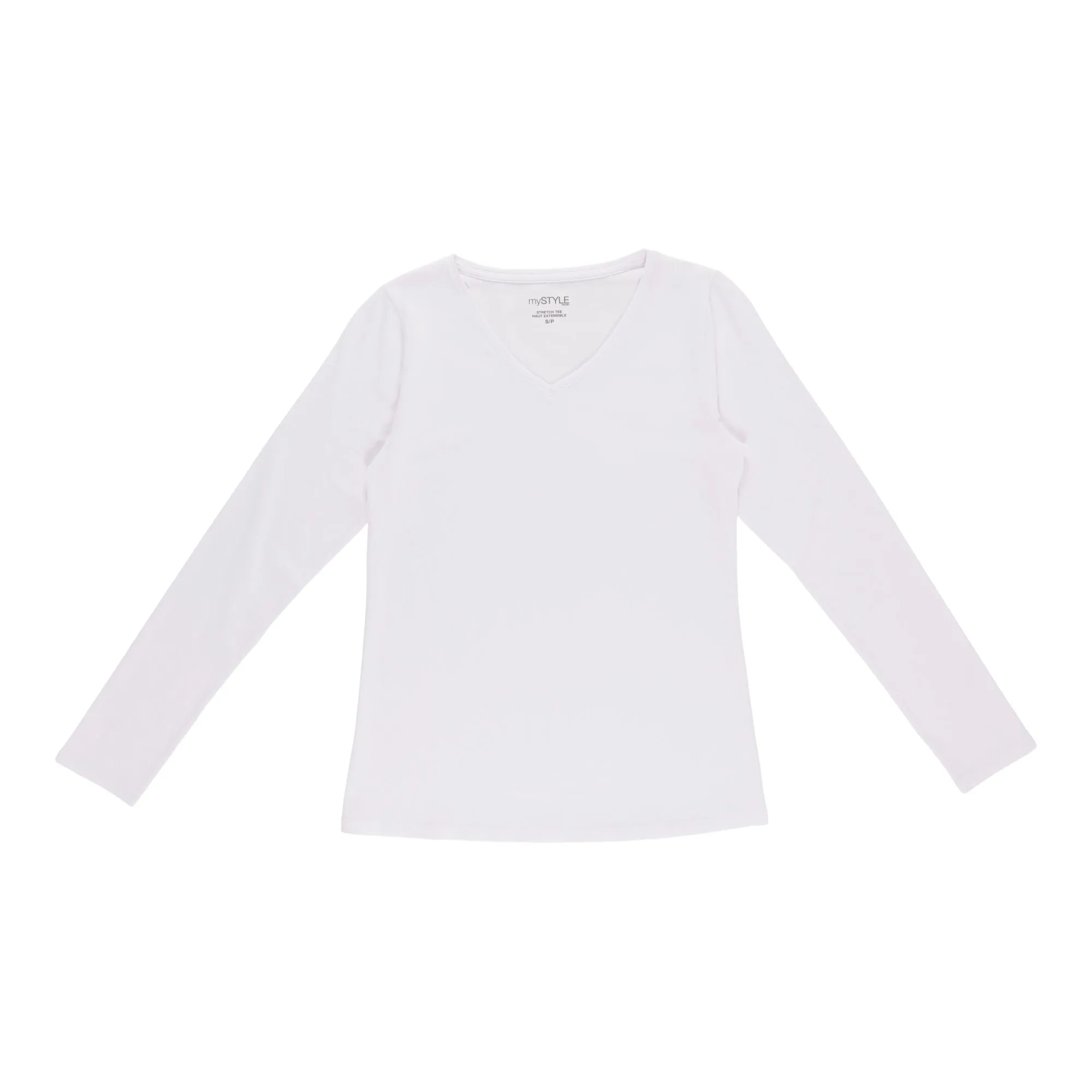 mySTYLE Women's V-Neck Long Sleeve Top sold by Giant Tiger product image thumbnail 2