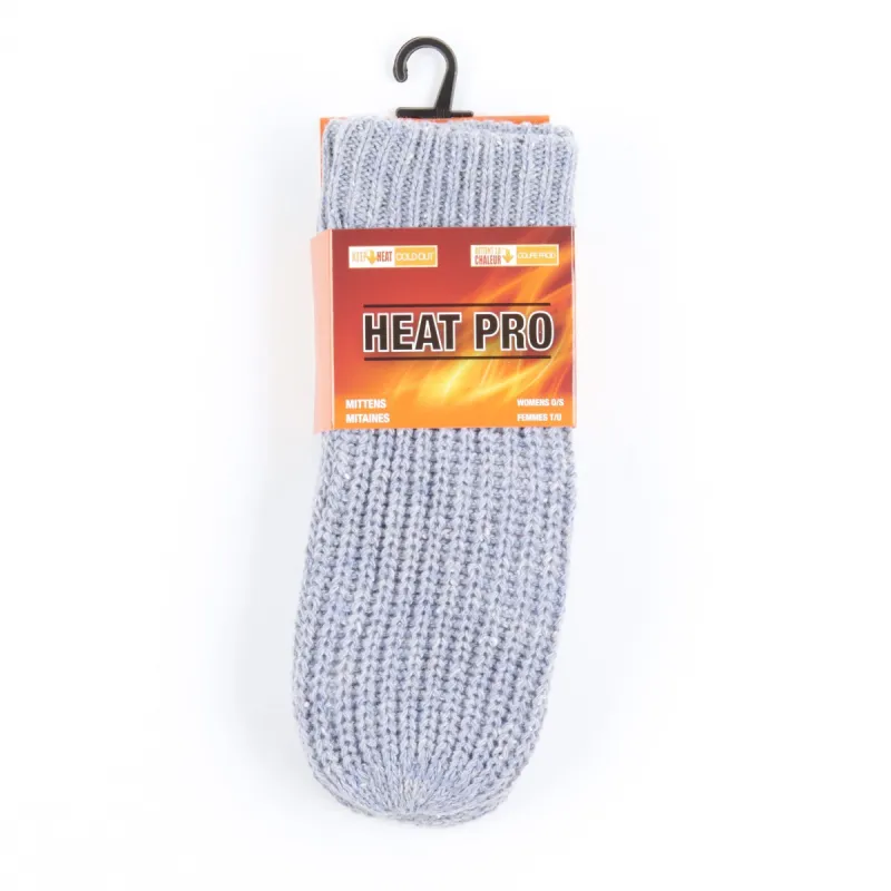 Heat Pro Women's Cable Mittens sold by Giant Tiger