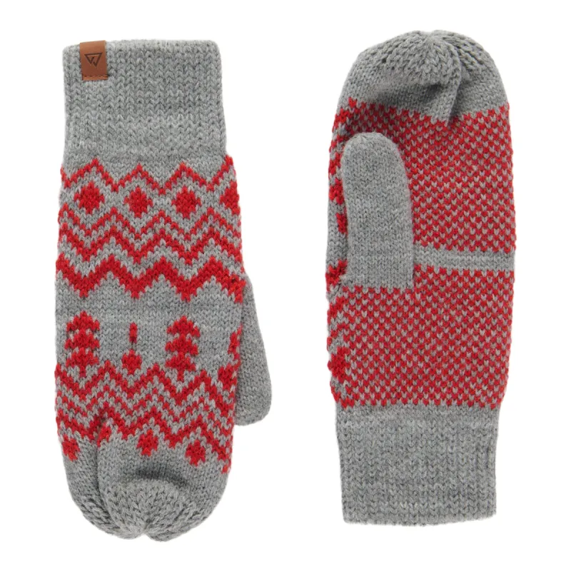 Mountain Ridge Women's Jacquard Mittens sold by Giant Tiger
