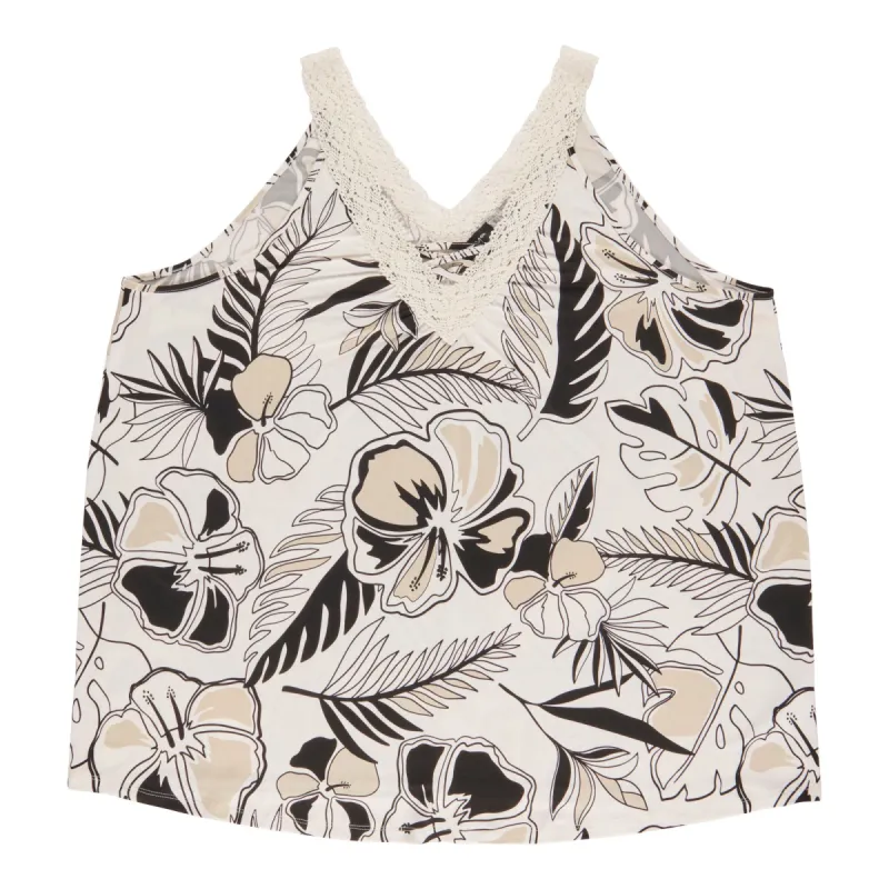 lily morgan Women's Plus Lace Wide Strap Camisole sold by Giant Tiger