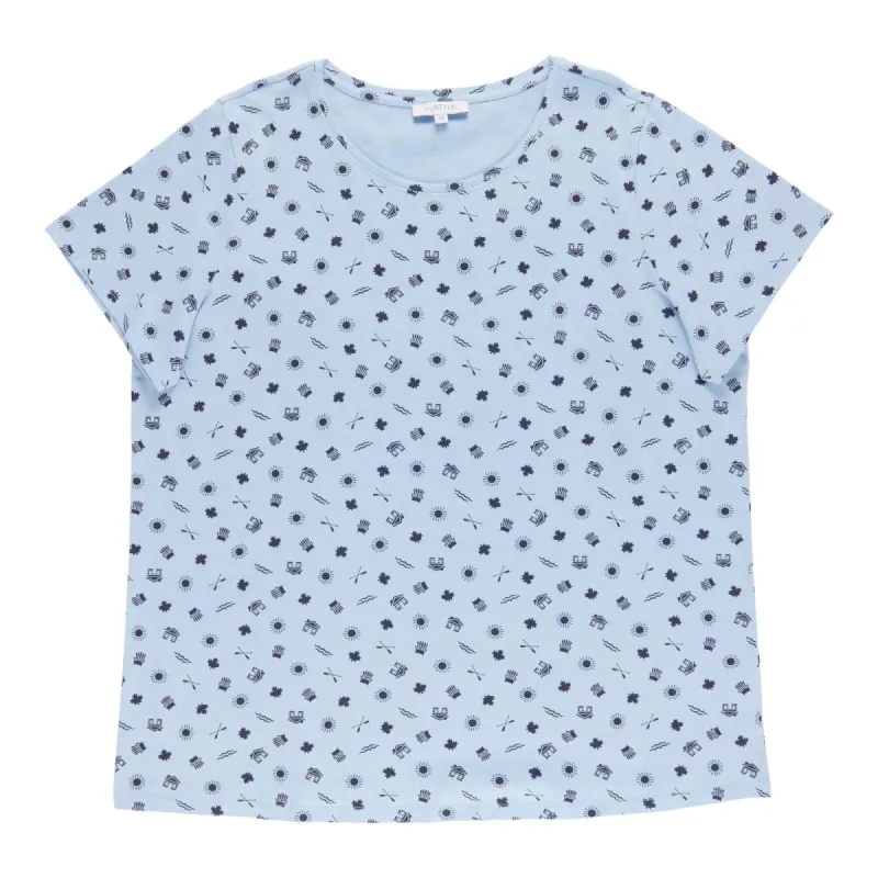 mySTYLE Women's Plus Crew Neck North Country T-Shirt sold by Giant Tiger