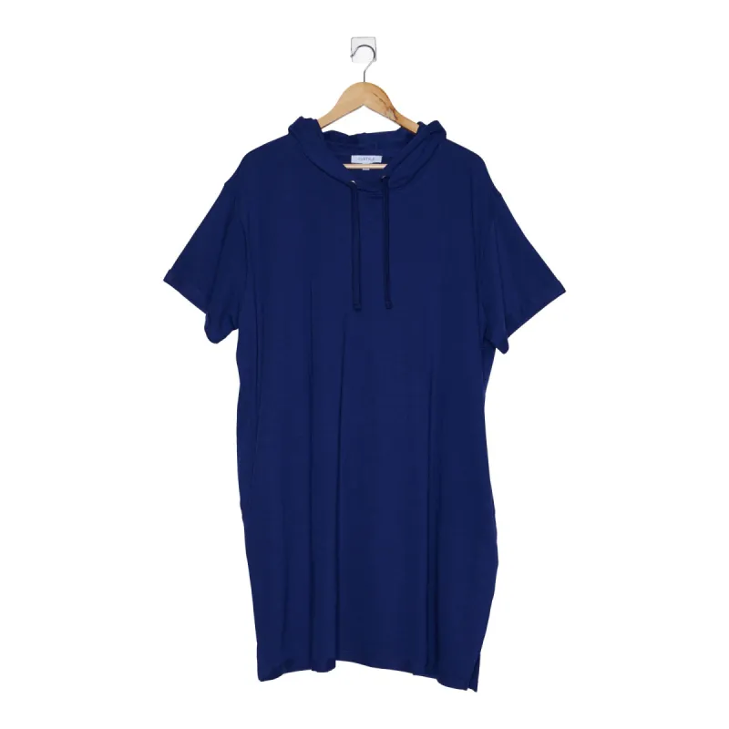 mySTYLE Women's Plus Summer Sizzle Hooded Tunic with Pockets sold by Giant Tiger