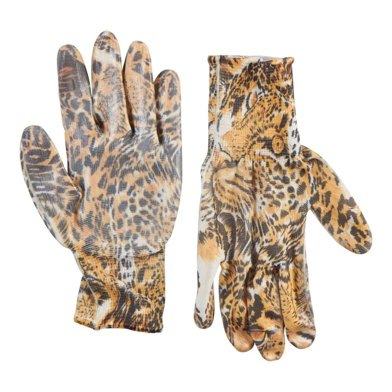 Fun Printed Nitrile Garden Gloves, Multicolour sold by Giant Tiger