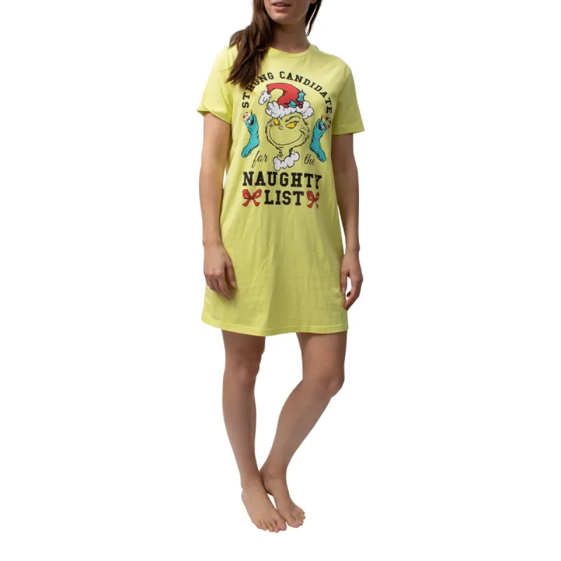 The Grinch Women's Sleepshirt made by Giant Tiger