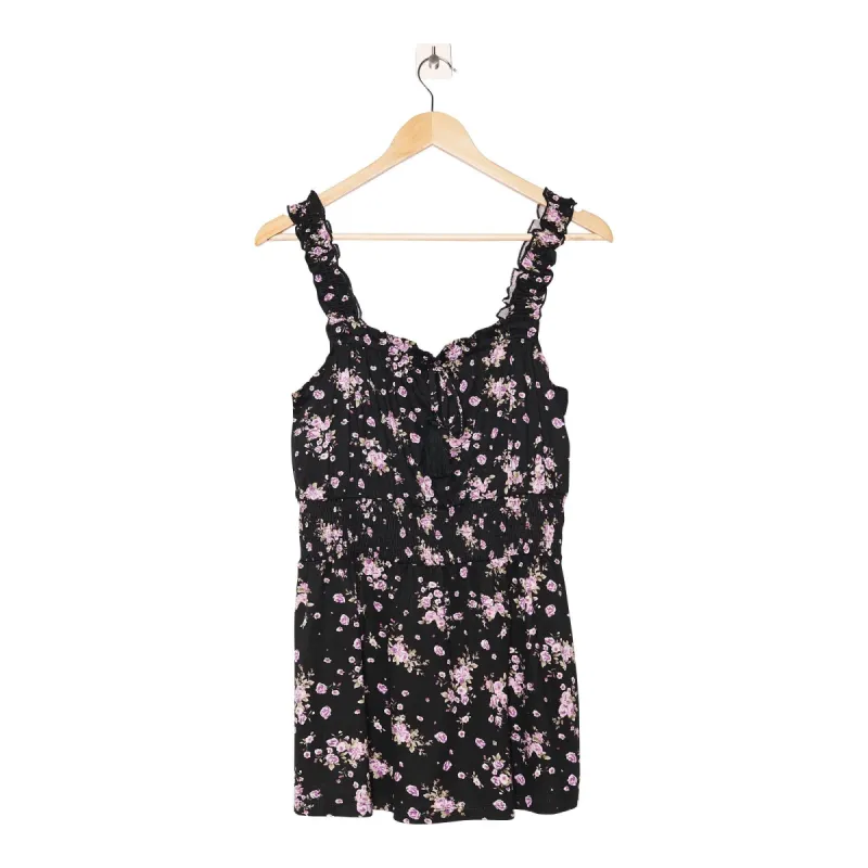 lily morgan Women's Tropical Smocked Tassel Top sold by Giant Tiger