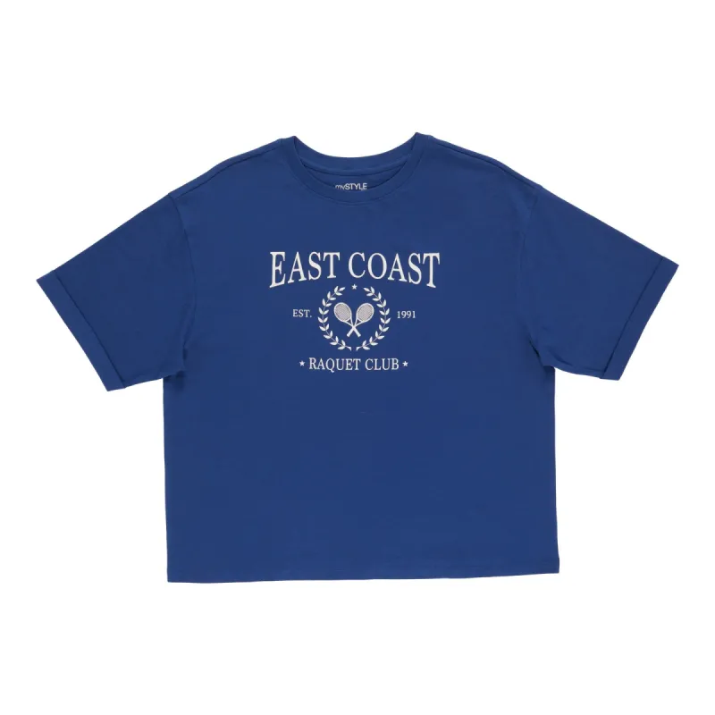 mySTYLE Women's Crew Neck Roll Sleeve T-Shirt sold by Giant Tiger