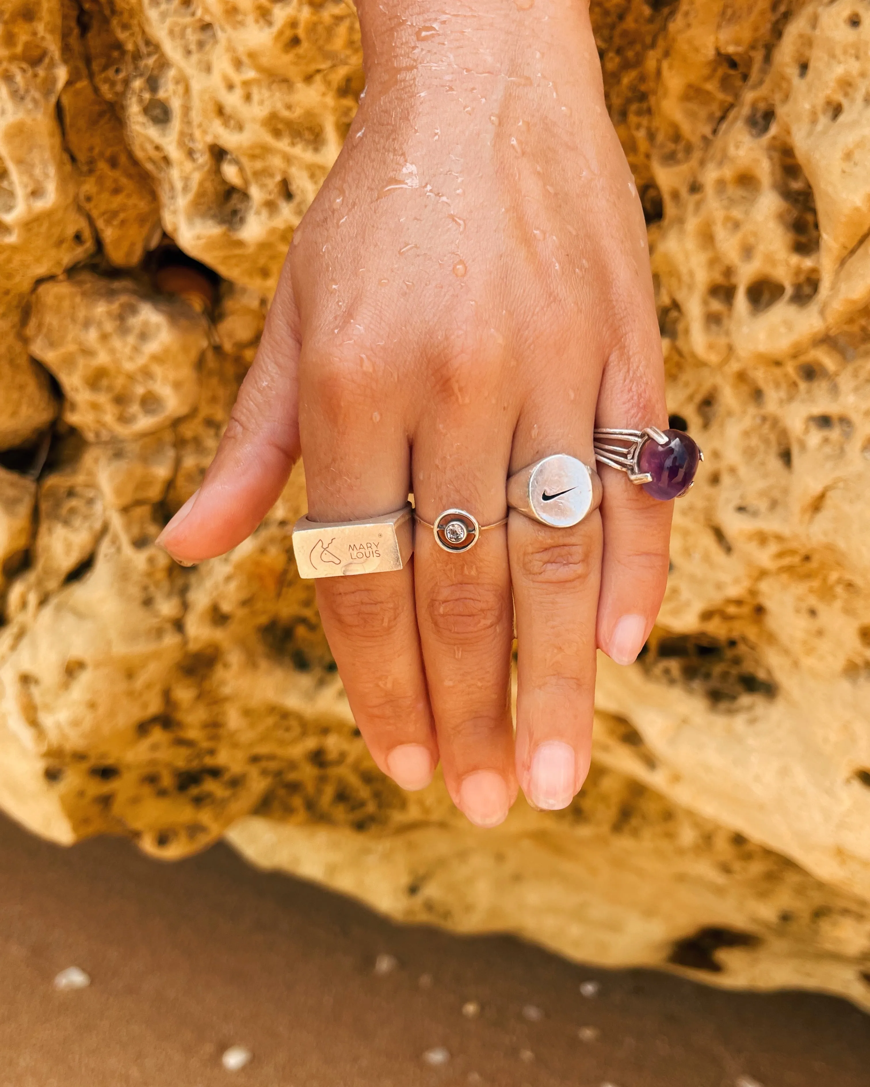 Rectangle Signet Ring sold by Mary Louis product image thumbnail 4