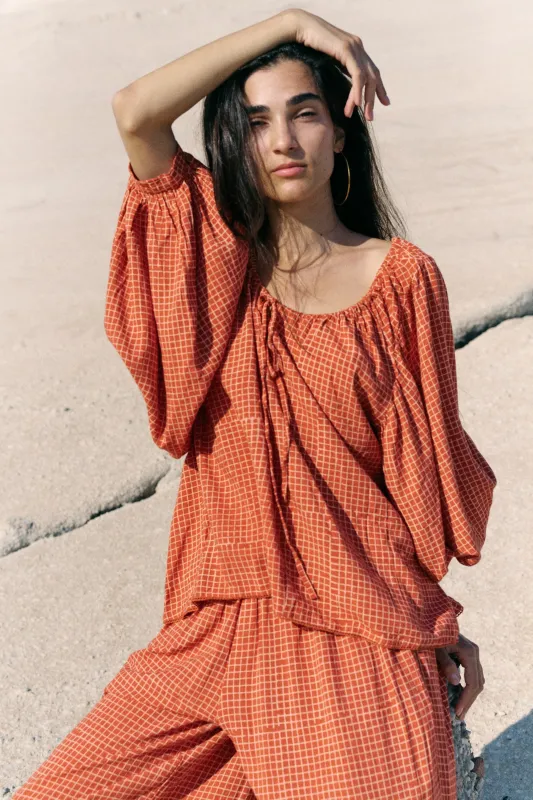 Zahra Blouse ~ Marmalade made by Daughters of India