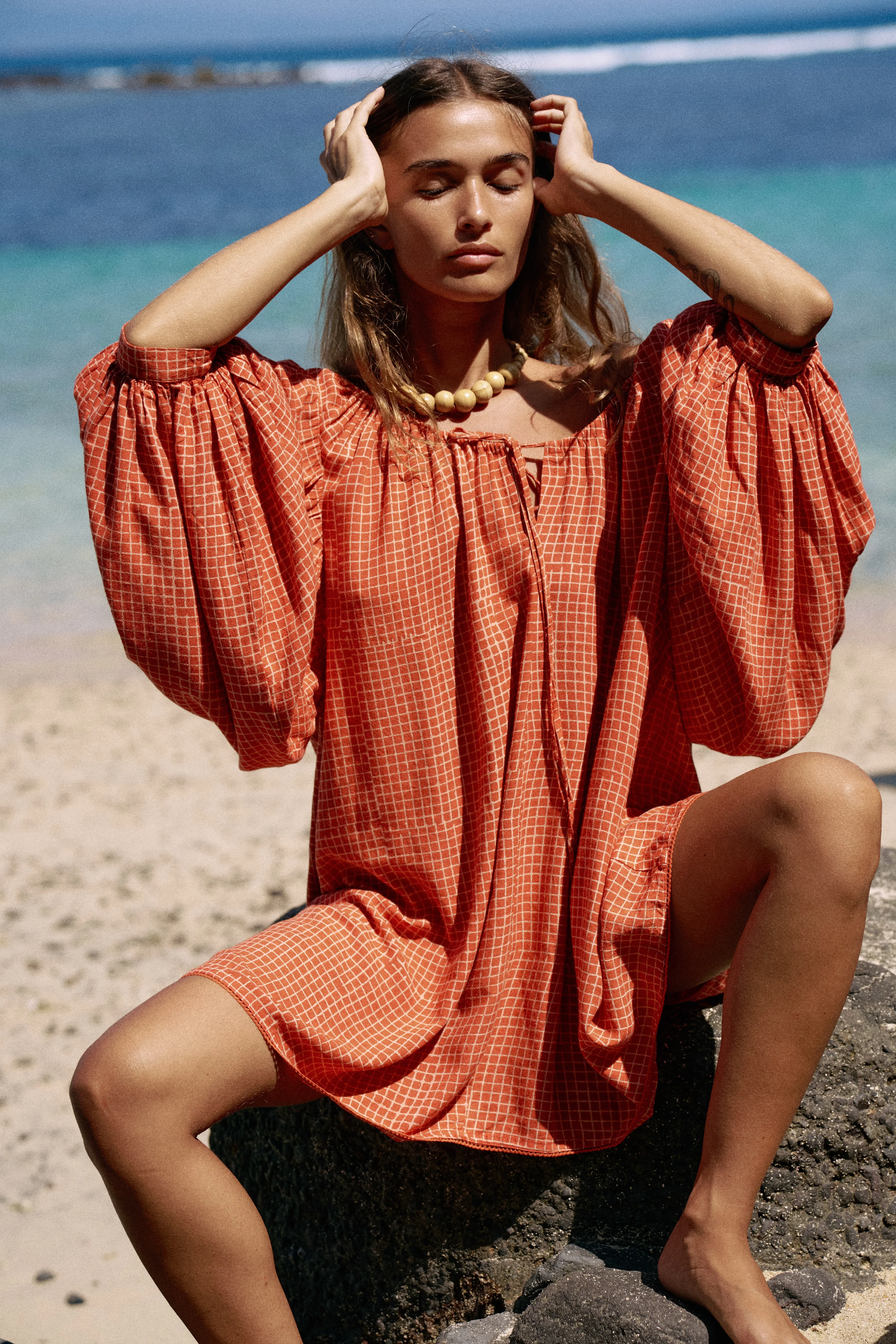 Zahra Mini Dress ~ Marmalade sold by Daughters of India product image thumbnail 3