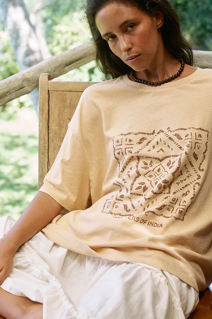 Shanti Tee ~ Cashew sold by Daughters of India product image thumbnail 3