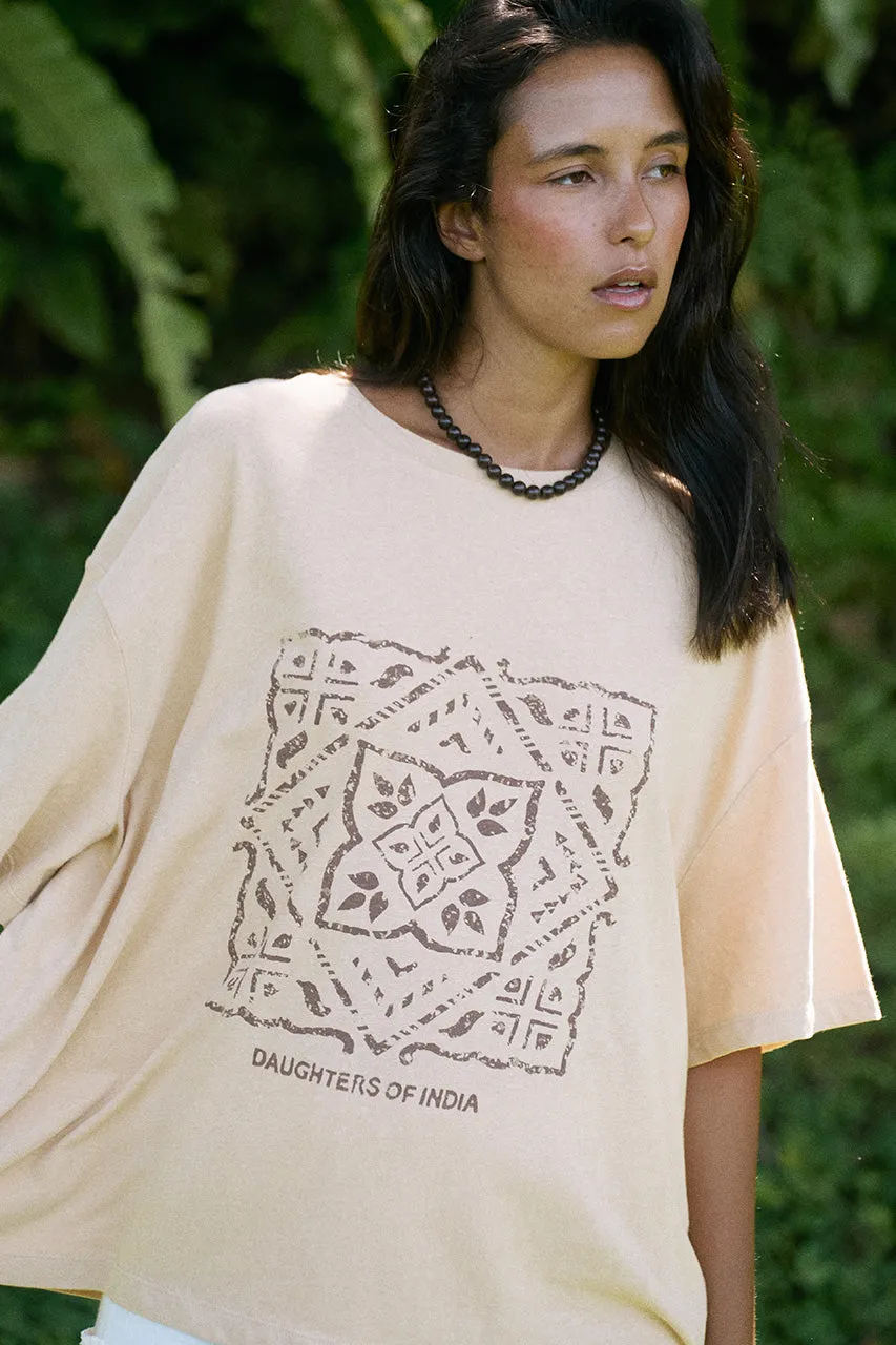 Shanti Tee ~ Cashew sold by Daughters of India product image thumbnail 4