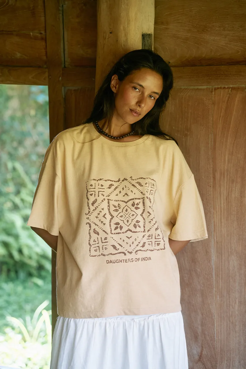 Shanti Tee ~ Cashew sold by Daughters of India