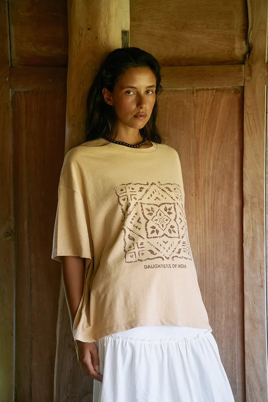 Shanti Tee ~ Cashew sold by Daughters of India product image thumbnail 5