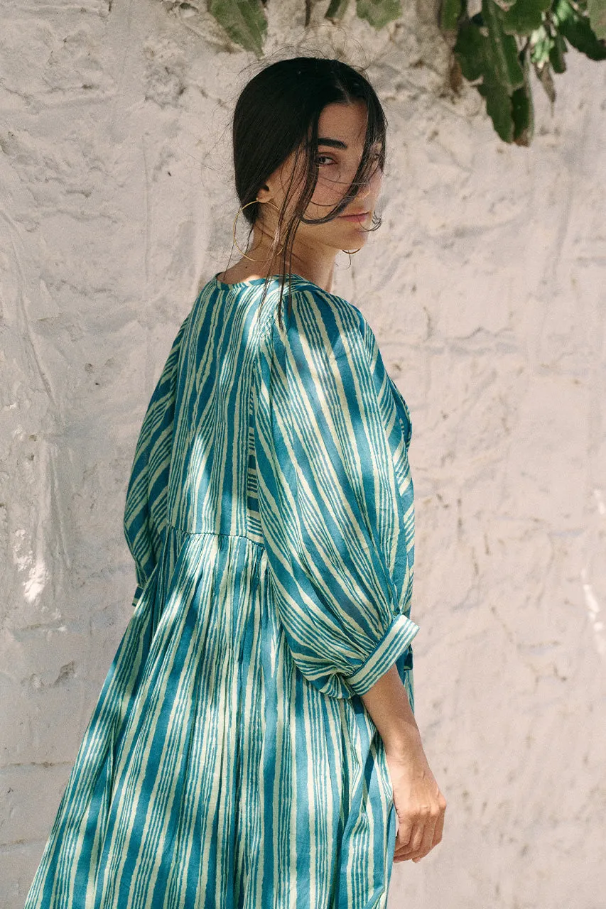 Kyra Maxi Dress ~ Spearmint sold by Daughters of India product image thumbnail 2