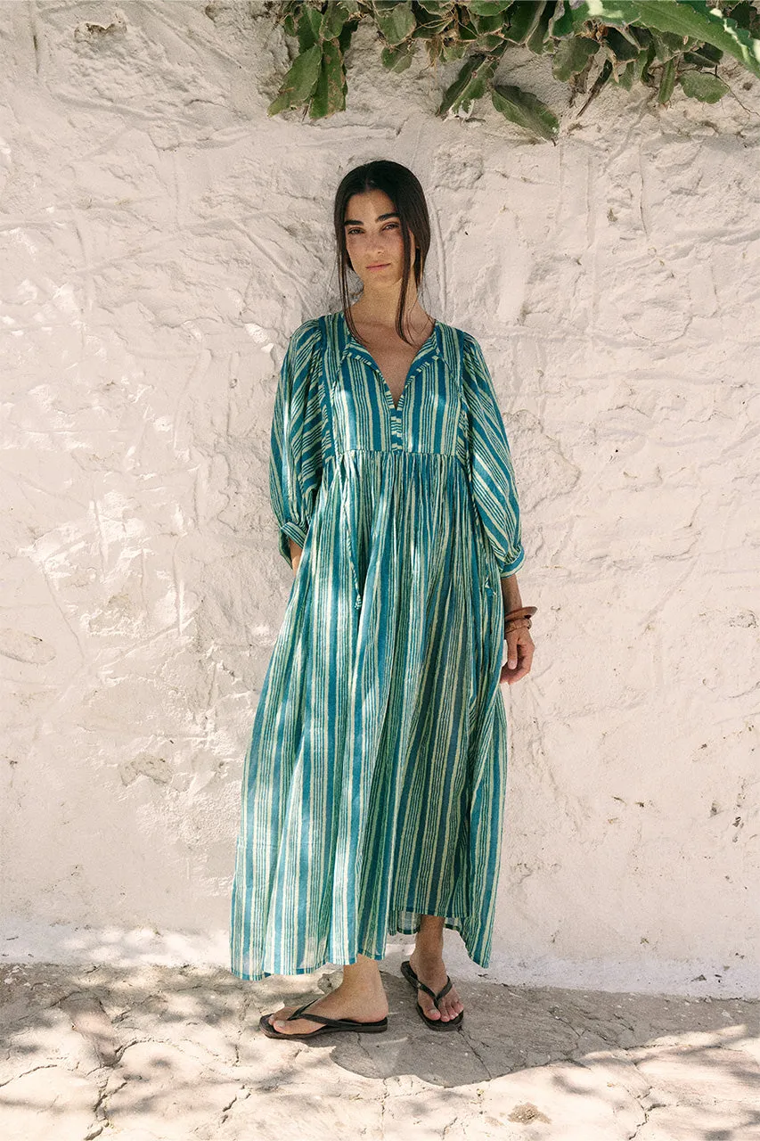 Kyra Maxi Dress ~ Spearmint sold by Daughters of India product image thumbnail 3