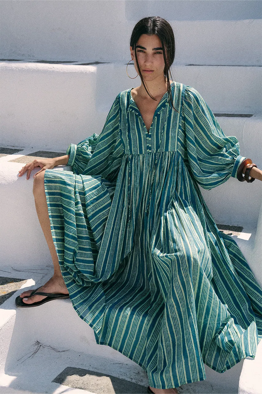 Kyra Maxi Dress ~ Spearmint sold by Daughters of India product image thumbnail 4