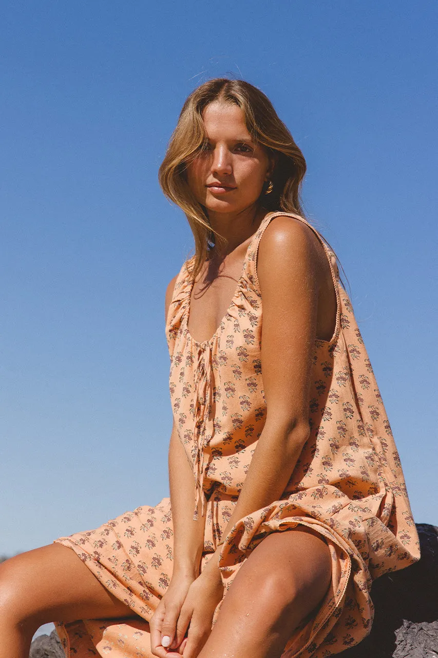 Sundress Midi ~ Peach sold by Daughters of India product image thumbnail 5