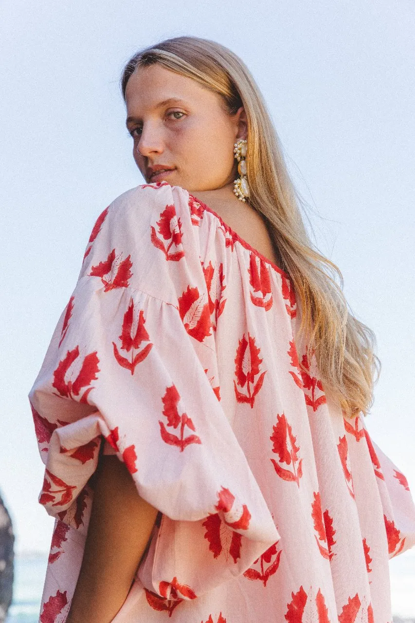 Ria Mini Dress ~ Cherry Blossom sold by Daughters of India product image thumbnail 3