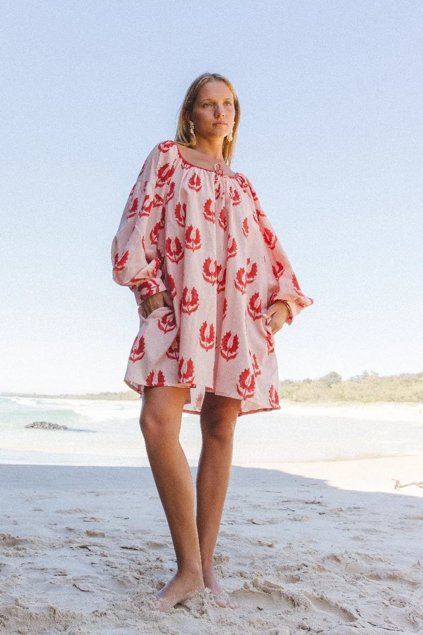 Ria Mini Dress ~ Cherry Blossom sold by Daughters of India product image thumbnail 2